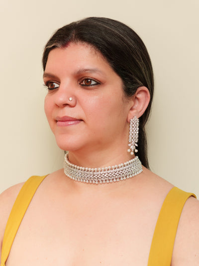 Anokhi Diamond Choker Necklace set