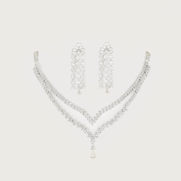 Izel Diamond Necklace Set