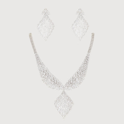 Kaneri Diamond Necklace Set