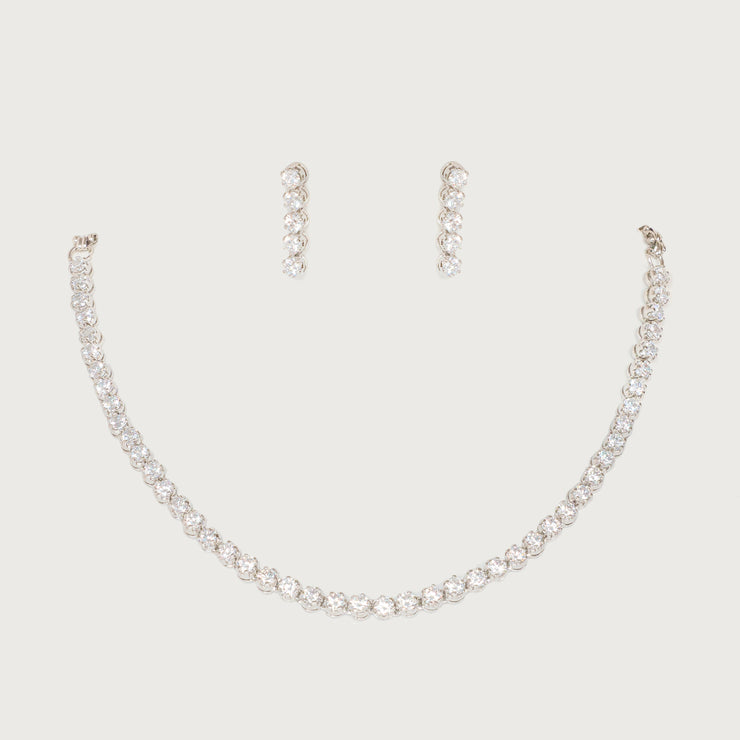 Yahvi Diamond Necklace Set