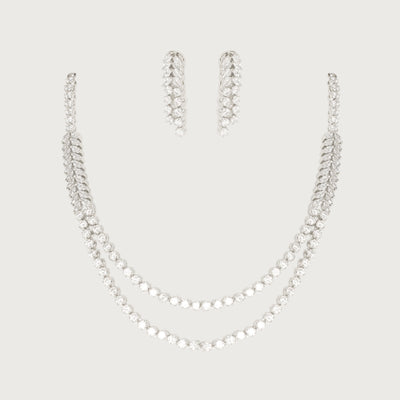 Vahini Diamond Necklace Set