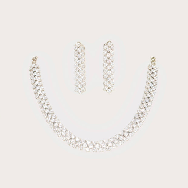 Arissa Diamond Necklace Set