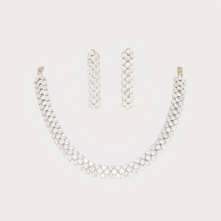 Arissa Diamond Necklace Set