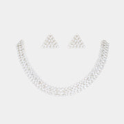 Minaxi Diamond Necklace set