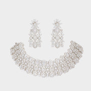 Zaina Diamond Choker Necklace Set