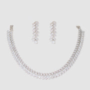 Zaafran Diamond Necklace Set