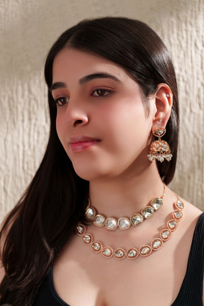 Noor Polki Layered Necklace