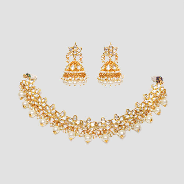 Chakori Kundan Necklace Set