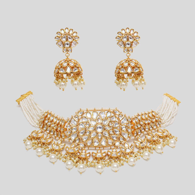 Koyel Kundan Choker Set