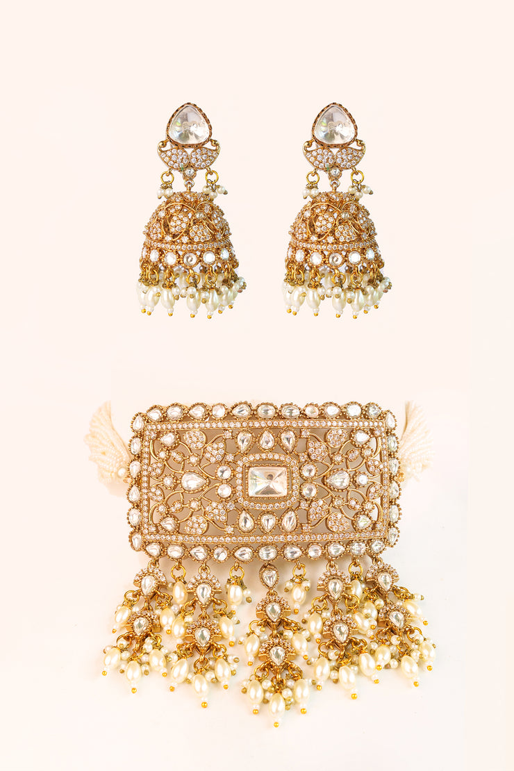 Shivaka Kundan Choker Set