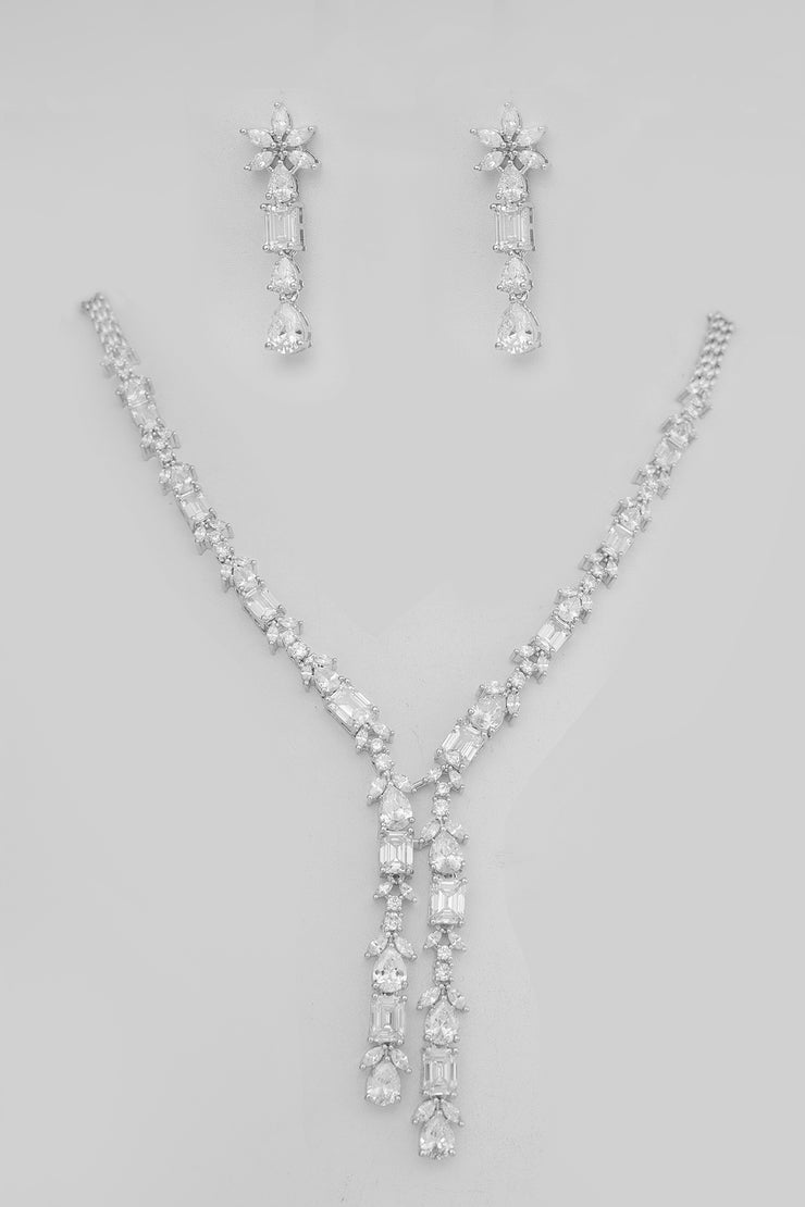 Shenil Diamond Necklace Set