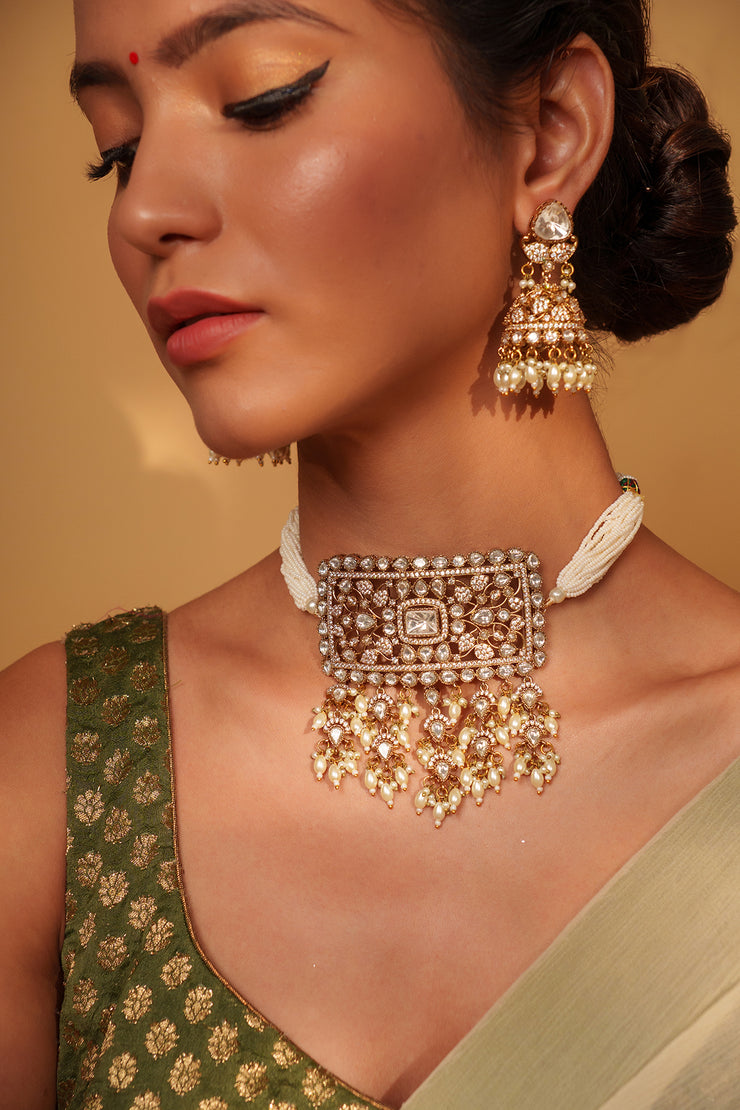 Shivaka Kundan Choker Set