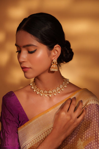 Chakori Kundan Necklace Set