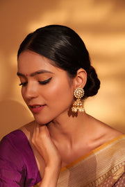 Zeya Kundan Jhumkis