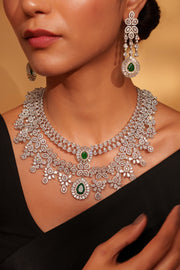 Hemal Diamond Necklace Set