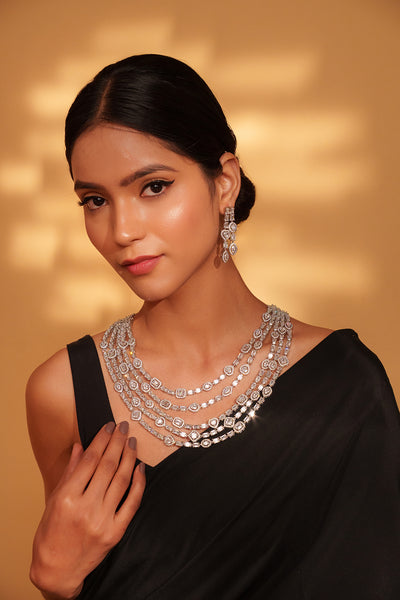 Heeba Diamond Necklace Set