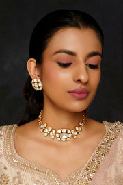 Pritika Moissanite Choker Set