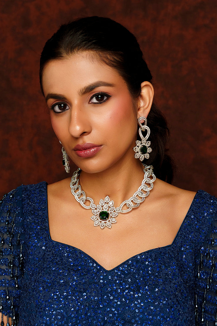 Sidhi Diamond Necklace set