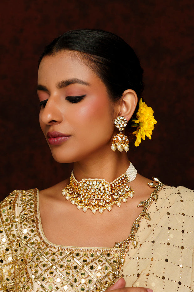 Koyel Kundan Choker Set